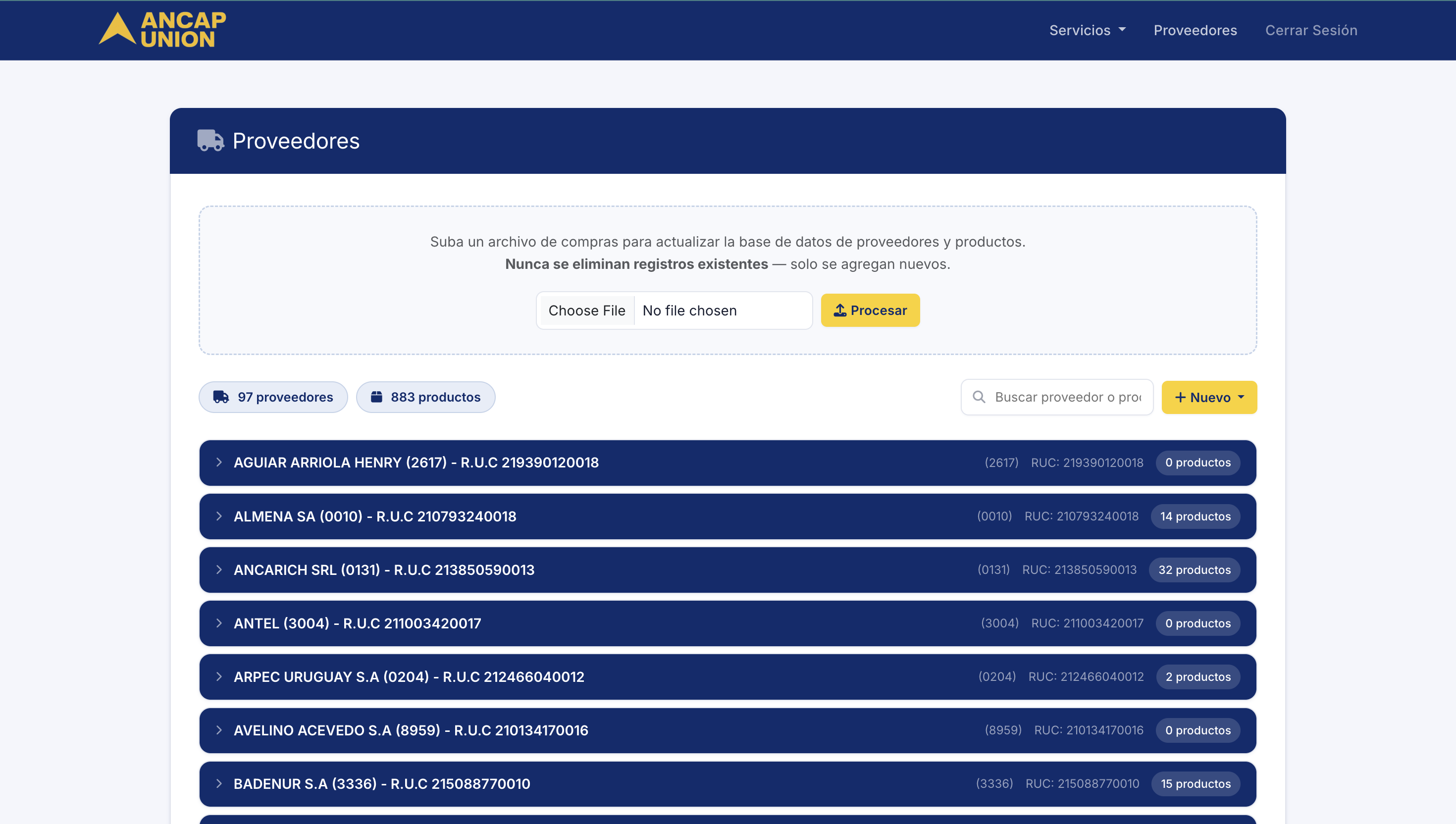 Weekly Orders Automation for Ancap
