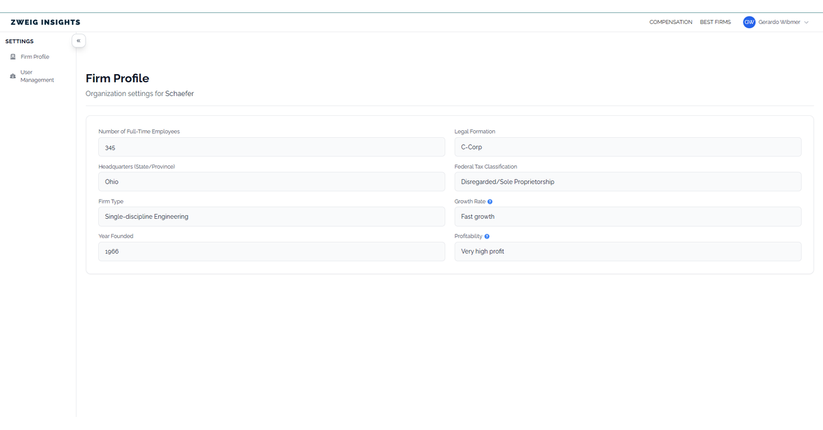 User Management Dashboard